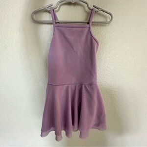 Weissman Dance Skirted Leotard in Lavender